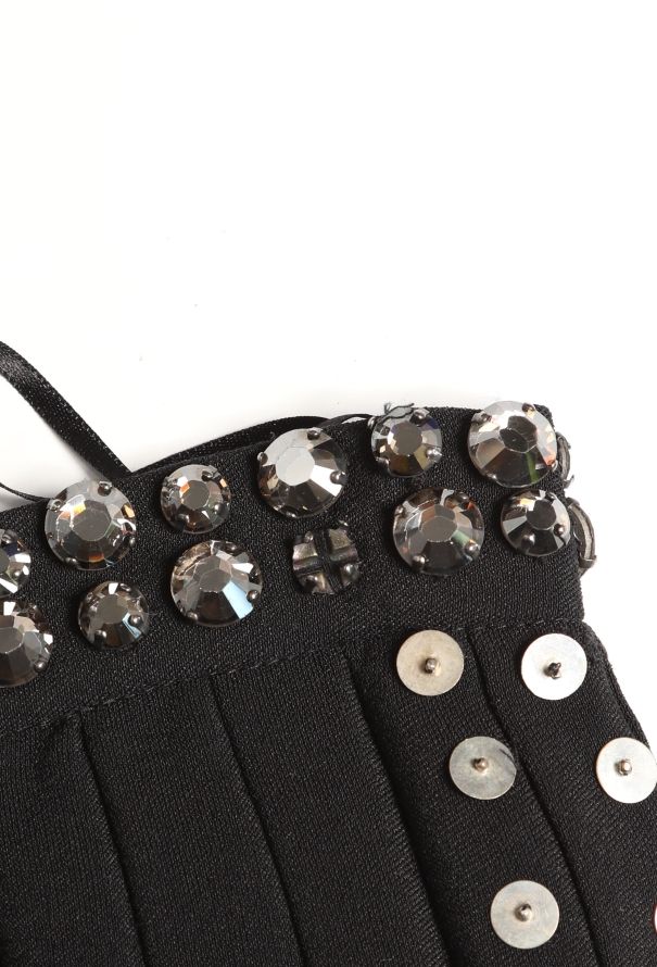 Balenciaga Resort 2009 Embellished Silk Skirt - 7