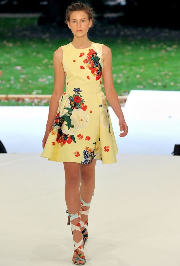 Erdem Spring 2011 Embroidered Dress - 2