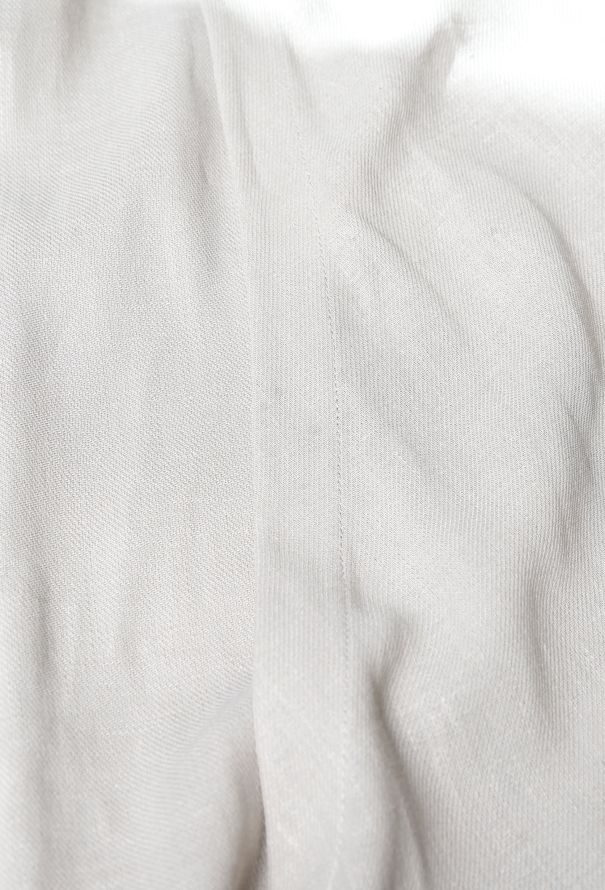 Hermès S/S 2002 MARGIELA Linen Wrap Dress - 6