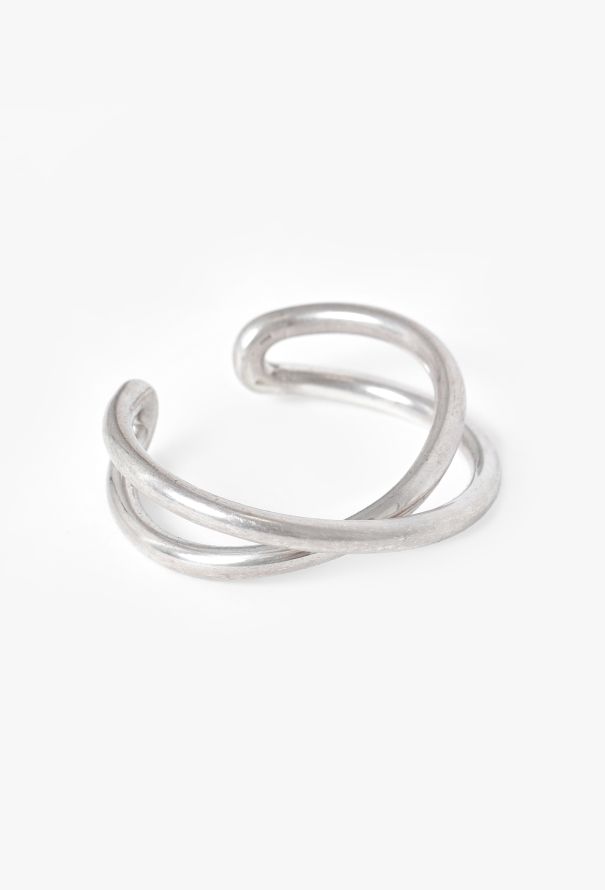 Vintage Fine Jewelry Silver Bangle Bracelet - 2