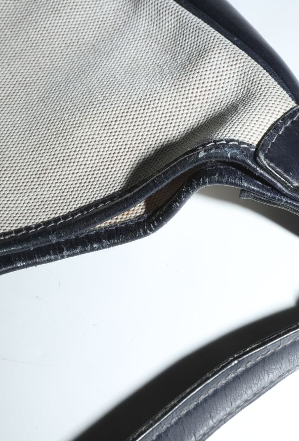 Hermès '50s Box & Toile H Trim Bag - 11
