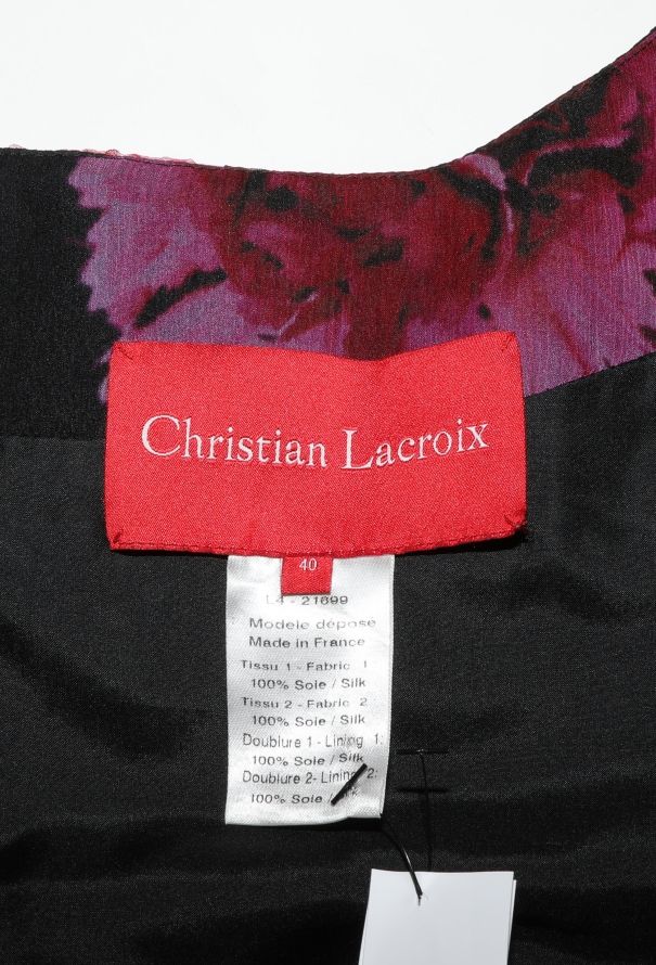 Christian Lacroix S/S 2009 One-Shoulder Patchwork Dress - 6