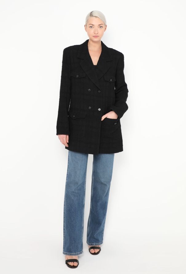 Chanel Classic Bouclé Tweed 'CC' Jacket - 2