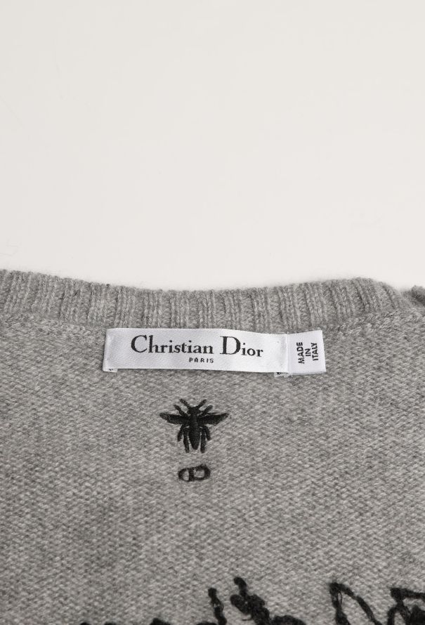 Christian Dior 2018 Graphic Cashmere Sweater - 4