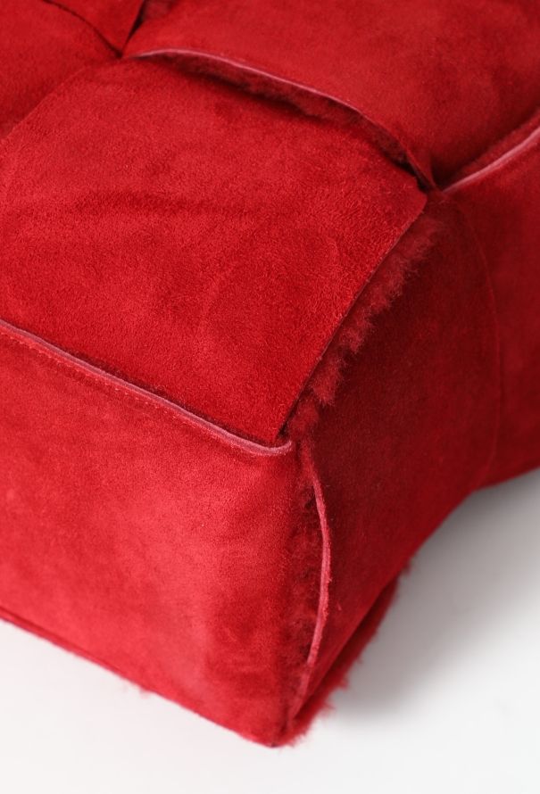 Bottega Veneta 2022 Shearling Arco Tote Bag - 9