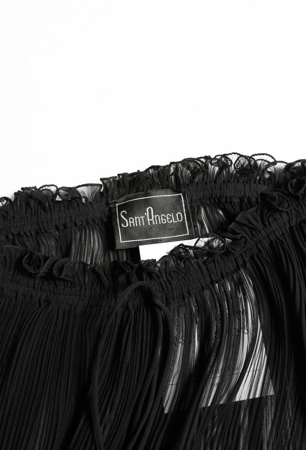 Sant'Angelo '70s Pleated Boho Skirt - 4