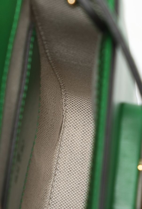 Gucci 2023 Green Bamboo Mini Crossbody Bag - 13