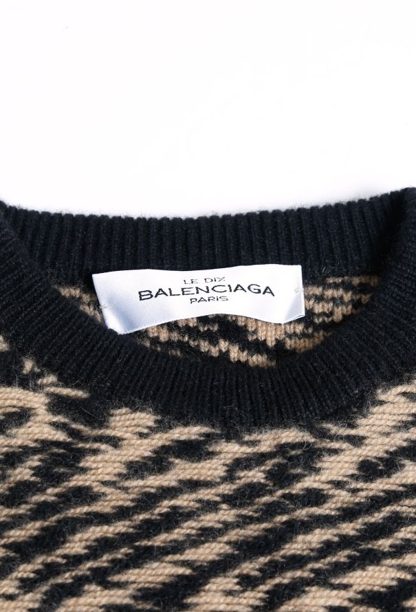 Balenciaga RARE F/W 2000 Cashmere Fur Sweater - 6