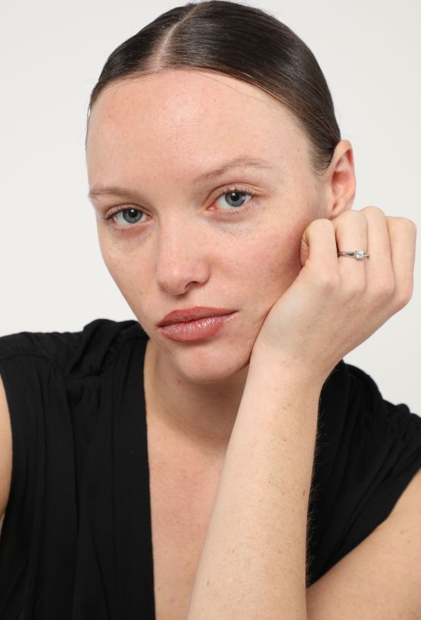 Tiffany & Co Lucida Platinum & Diamond Solitaire Ring - 4