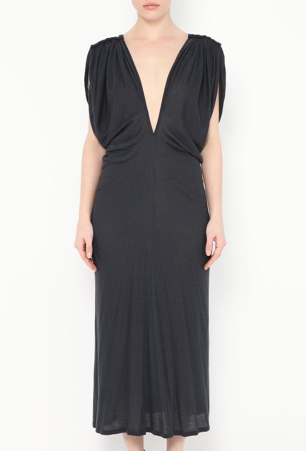 Céline 2016 Plunging Draped Dress - 2