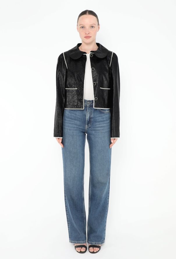 Chanel TIMELESS Pre-Fall 2021 Cabochon Leather Jacket - 4