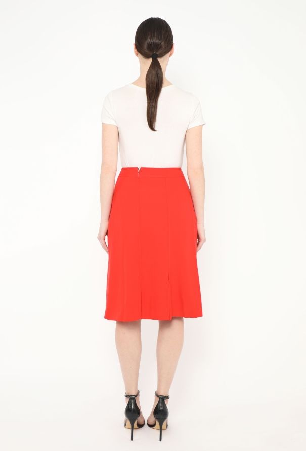 Céline '70s Twill Horsebit Skirt - 4