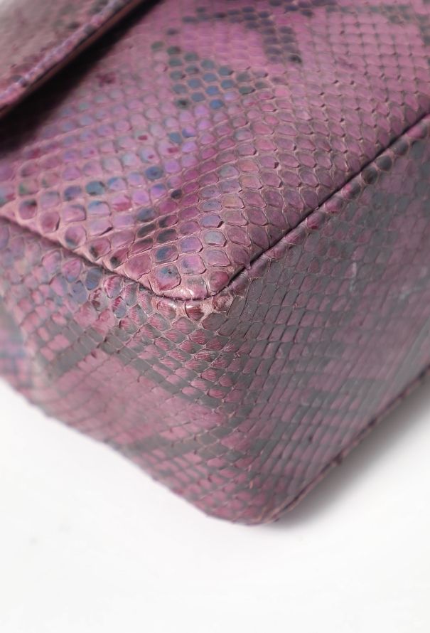 Chanel Python Mini Square Timeless Bag - 9