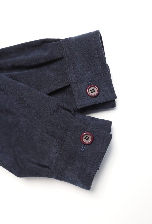 Halston Early '70s Ultrasuede Overshirt - 10