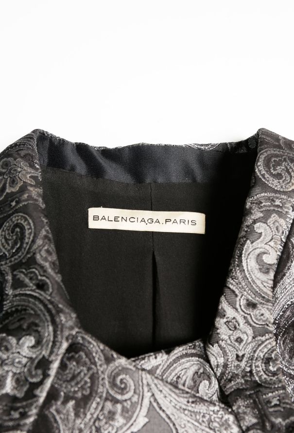 Balenciaga CAMPAIGN S/S 2006 Tailored Baroque Jacket - 6