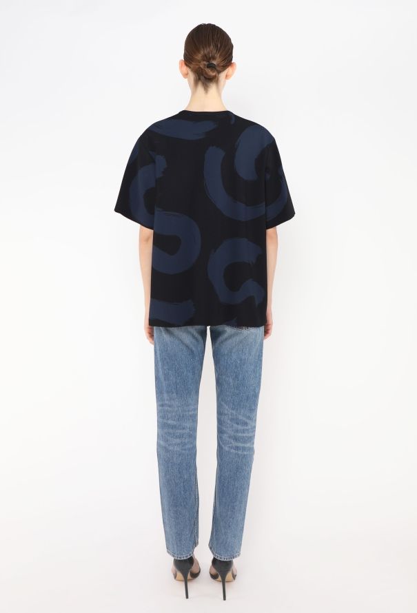 Céline S/S 2014 Brushstroke Tunic Top - 4