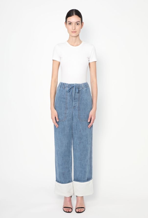 Loewe F/W 2016 Linen Trousers - 4