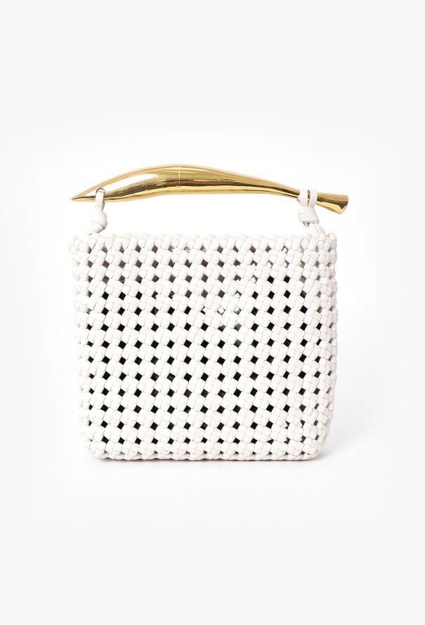 Bottega Veneta Sardine Handle Crochet-Leather Bag - 3