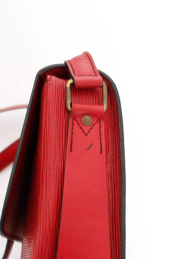 Louis Vuitton Red Epi Cartouchiere Bag - 15