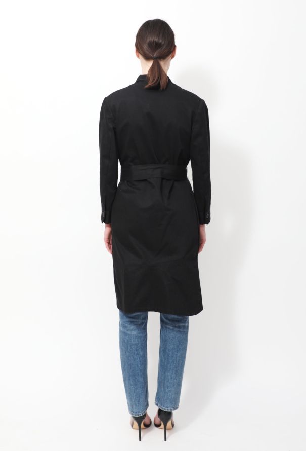 Yohji Yamamoto Belted Wrap Trench Coat - 5