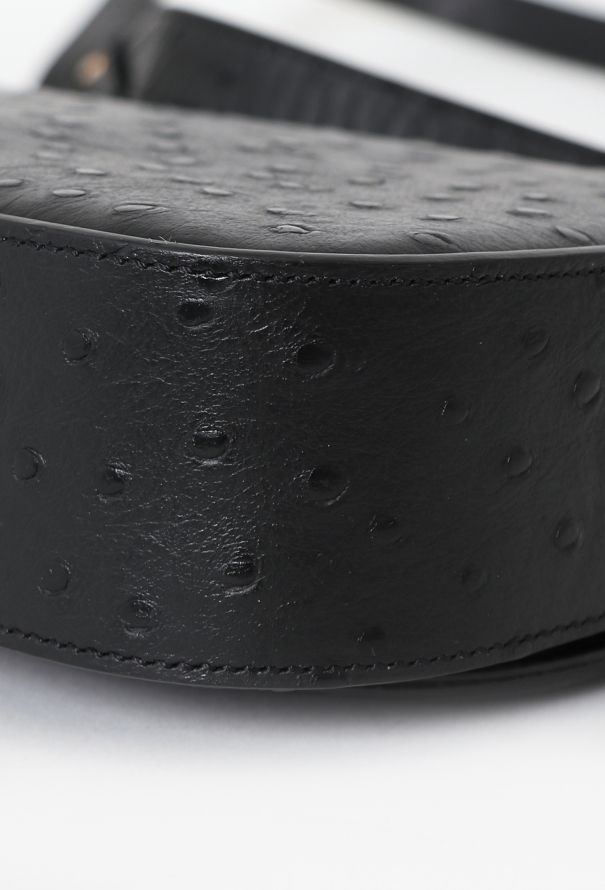 Saint Laurent 2017 Black Ostrich Eddie Shoulder bag - 10