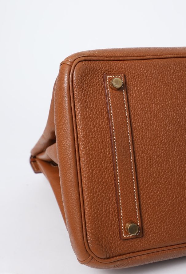 Hermès Beautiful Gold Togo Birkin 35 - 12