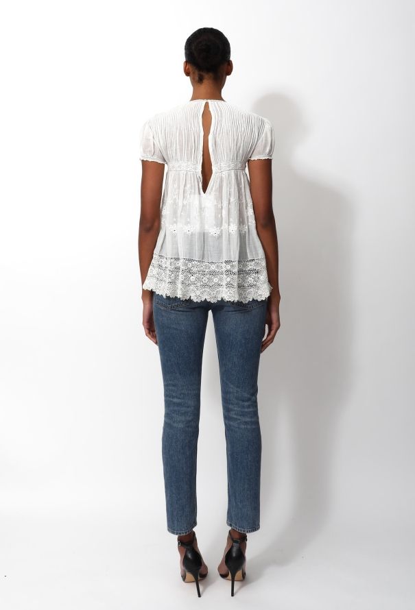 Floral Lace Blouse - 3