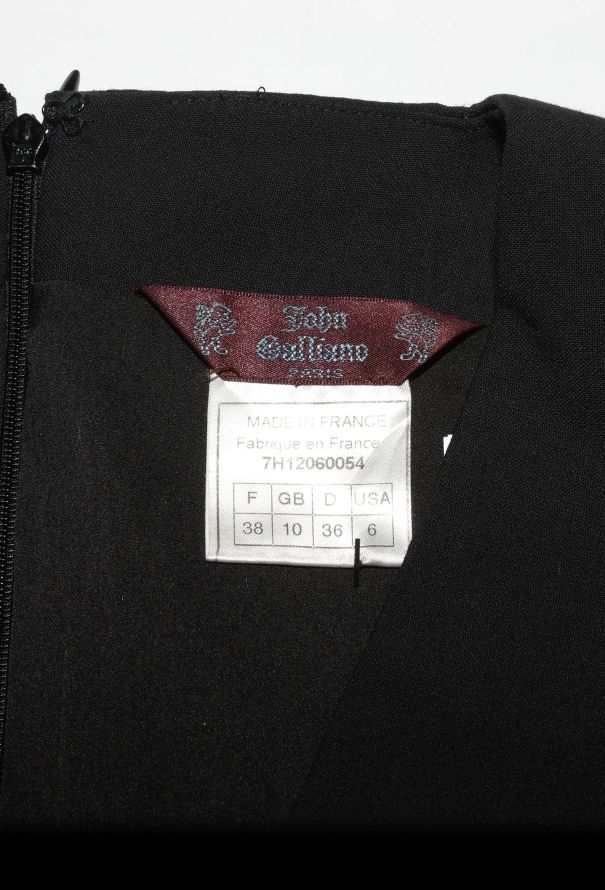 John Galliano 1997 Plunging Bodycon Dress - 5