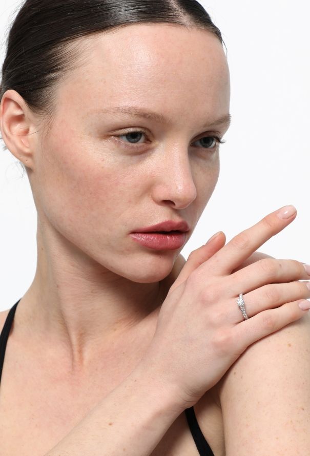 Cartier Platinum & Diamond Solitaire Ring - 2