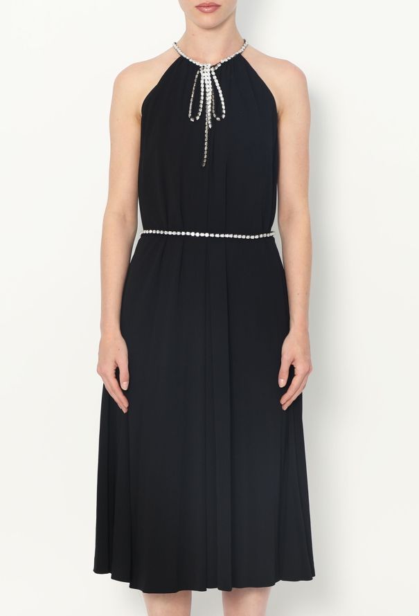 Azzaro Embellished Halter Dress - 2
