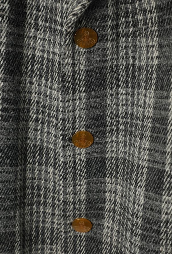 Vivienne Westwood '90s Tailored Tartan Coat - 6