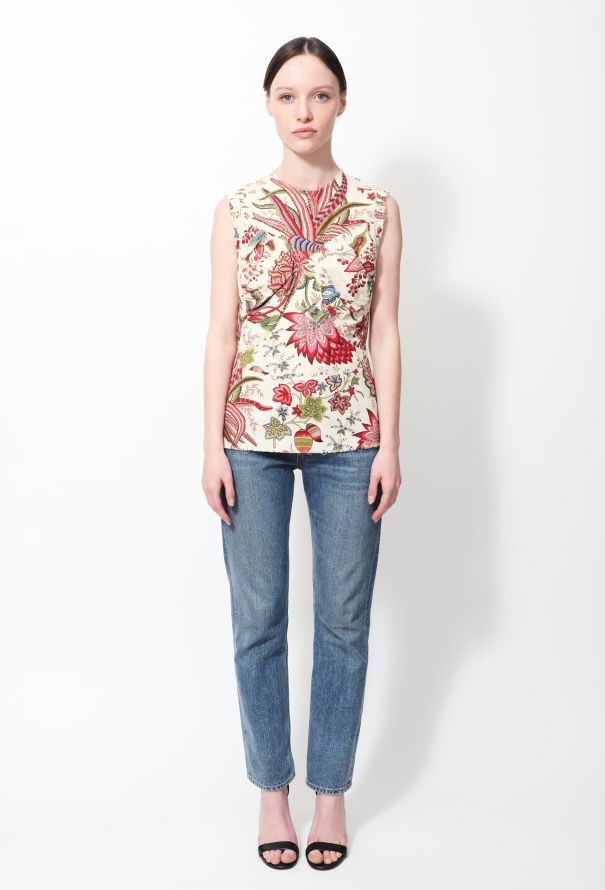 Balenciaga ICONIC S/S 2000 Wild Floral Top - 4