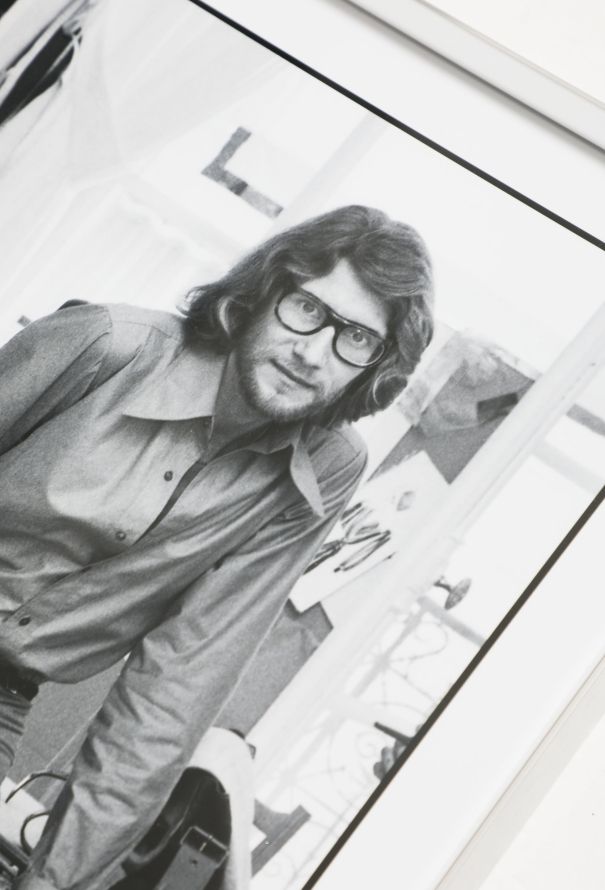 Saint Laurent Early '70s Original Silver Print - 3