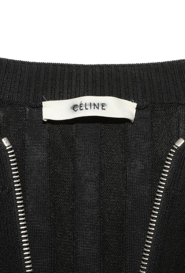 Céline 2016 Ribbed Zip Top - 6