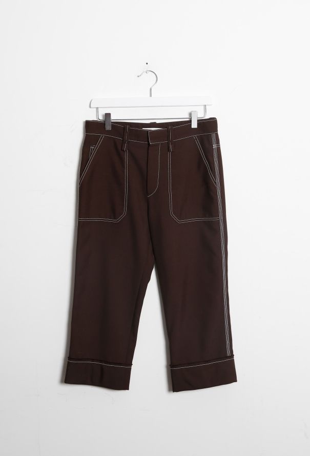 Chloé S/S 2018 Cropped Trousers - 5