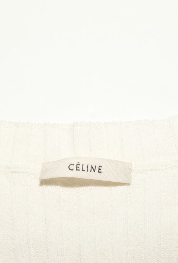 Céline 2014 Ribbed Slit Sweater - 5