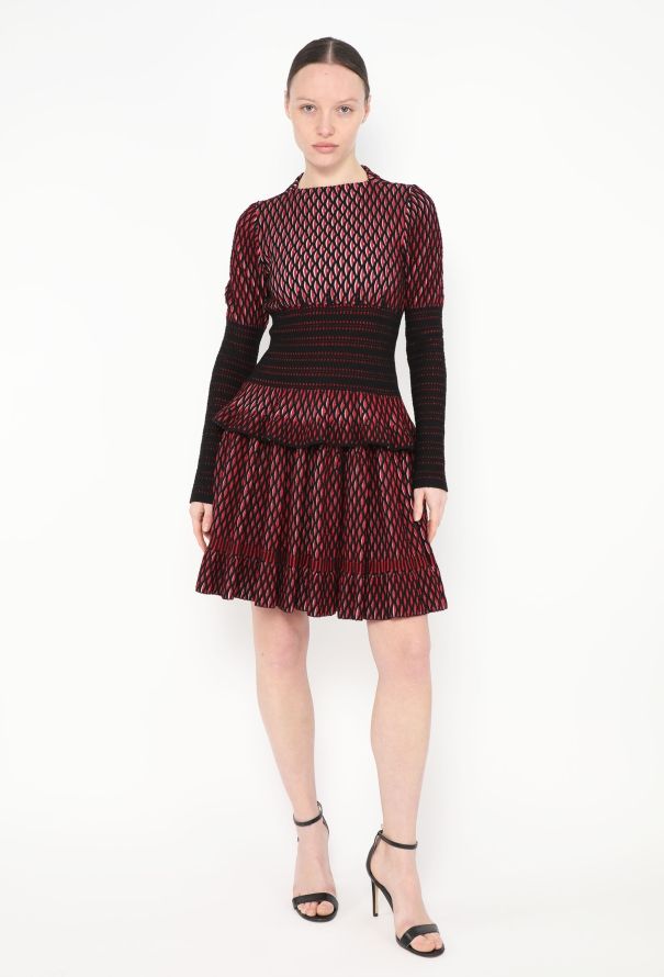 Alaïa Scalloped Peplum Skirt Ensemble - 1