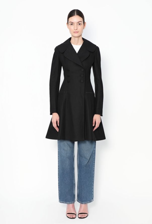 Alaïa Flared Zip Coat - 3