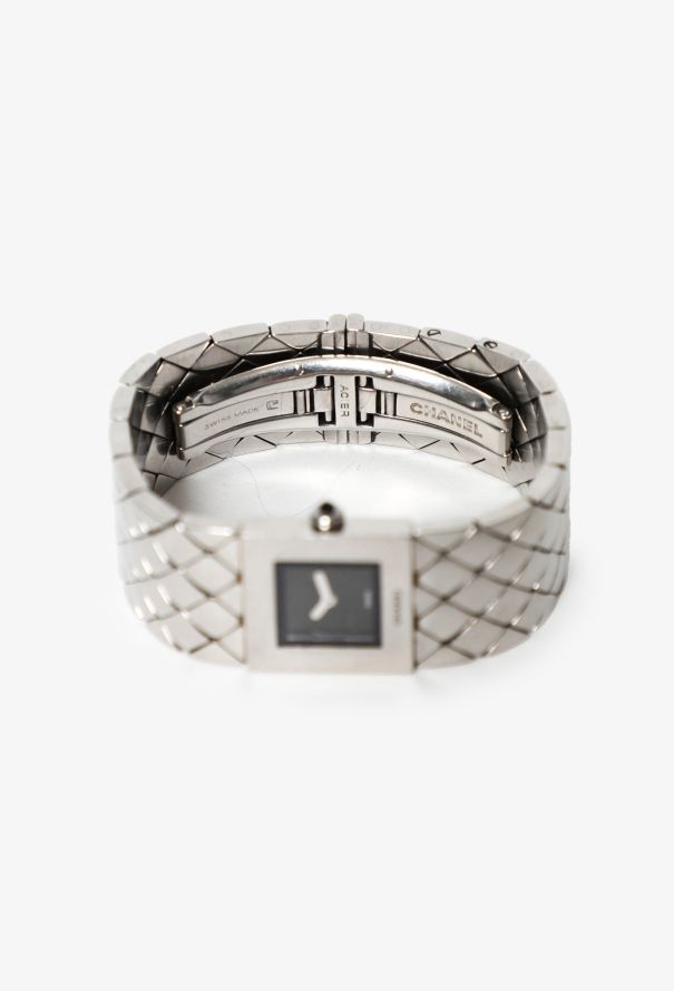 Chanel 1993 Steel Quilted Watch - 3