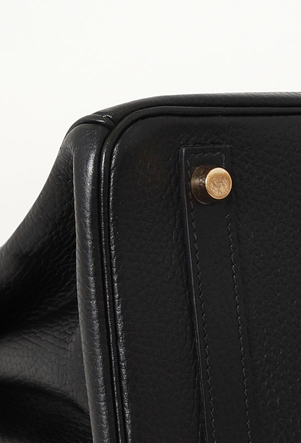 Hermès Exceptional '90 Black Ardennes Birkin 30 - 10