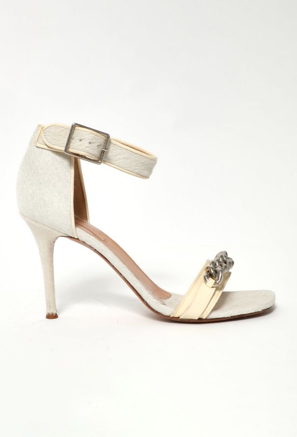 Céline S/S 2011 Pony Hair Chain Sandals - 1