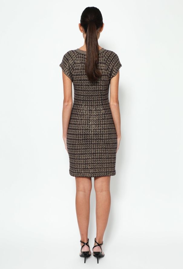 Chanel 2011 Paris-Byzance Gripoix Knit Dress - 3