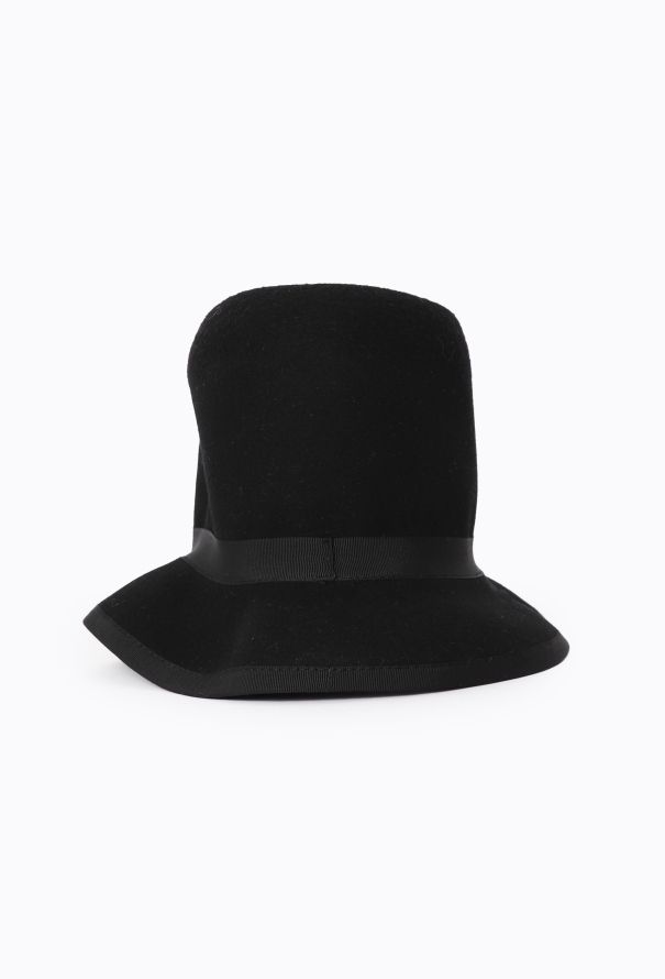 Comme des Garçons F/W 2022 Felted Grosgrain Hat - 4