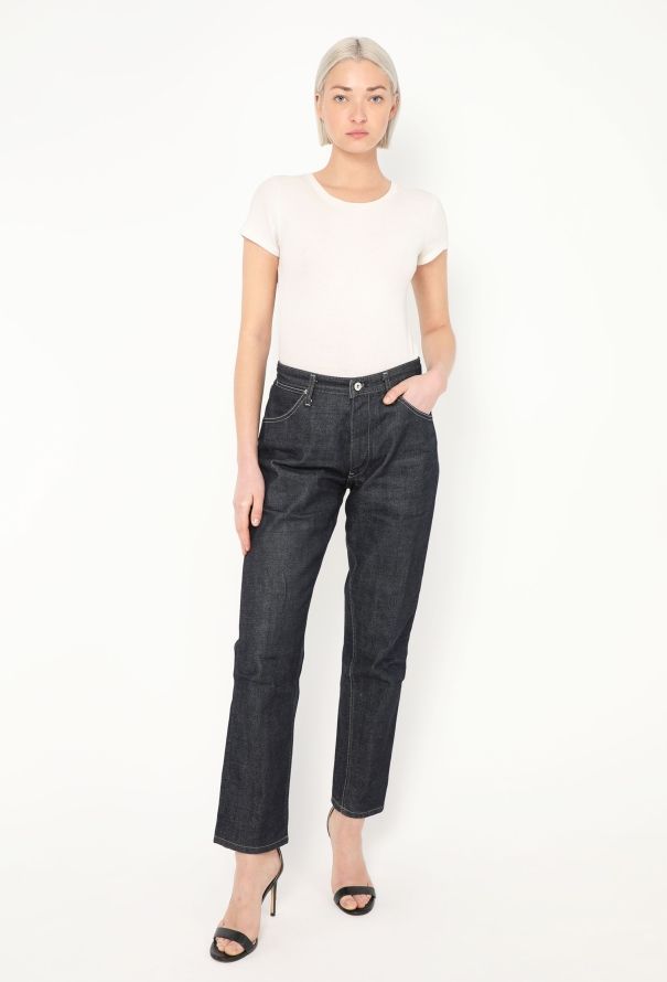 Jil Sander 2023 Tapered Raw Denim Jeans - 4