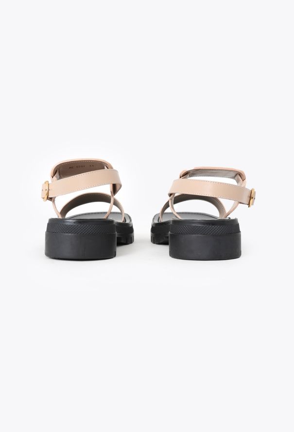 Céline 2023 Clea Triomphe Platform Sandals - 4