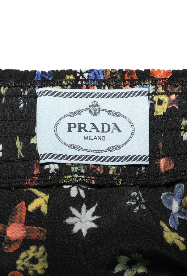 Prada Belted Silk Smock Dress - 5