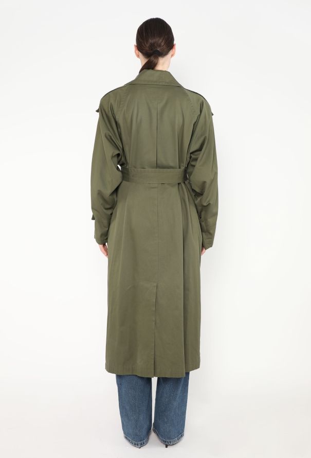 Saint Laurent '70s Classic Belted Trench Coat - 5