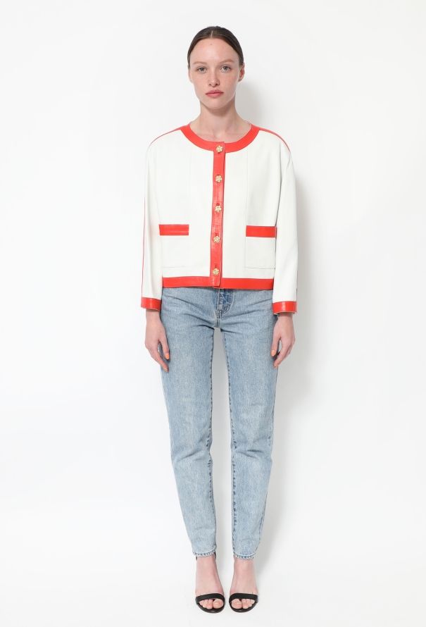 Chanel ICONIC S/S 1990 Bicolor Lambskin Ensemble - 5