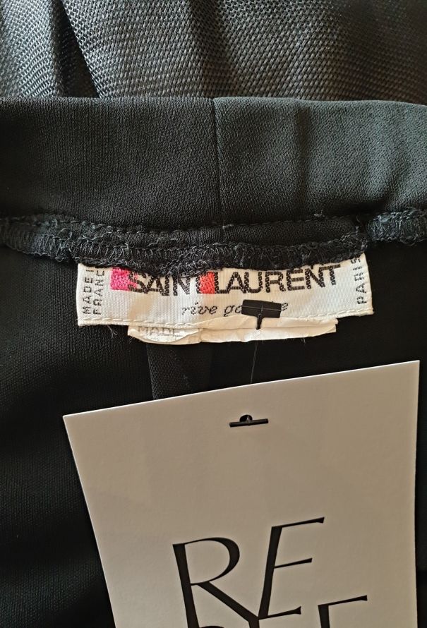 Saint Laurent 70s Ruffled Bustier Dress - 7