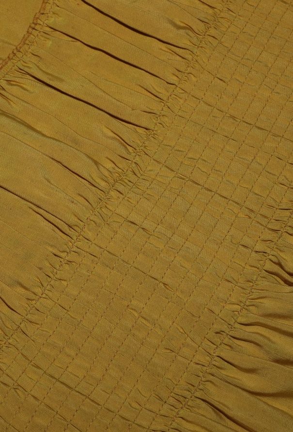 Dries Van Noten S/S 2017 Fluted Linen Skirt - 7